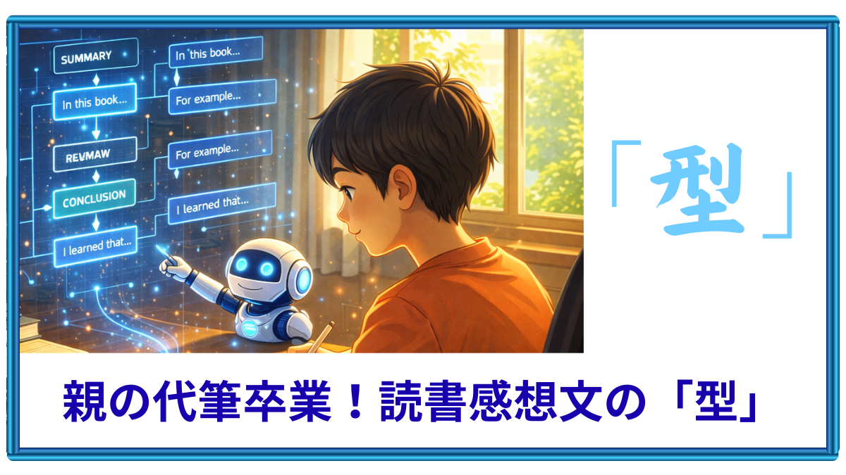 親の代筆はもう不要。ロボット教室が教える、読書感想文で最高賞を取るための「型」について